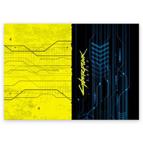 Поздравительная открытка с принтом CYBERPUNK 2077 , 100% бумага | плотность бумаги 280 г/м2, матовая, на обратной стороне линовка и место для марки
 | 2077 | cyber | cyberpunk | demon | glitch | keanu | logo | punk | reeves | samurai | symbol | team | trauma | глитч | демон | киану | кибер | киберпанк | клан | лого | логотип | огонь | панк | ривз | самурай | символ