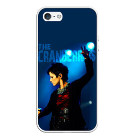 Чехол для iPhone 5/5S матовый с принтом The Cranberries , Силикон | Область печати: задняя сторона чехла, без боковых панелей | alternative | cranbarries | cranberies | cranberis | cranberries | crenberies | crenberries | dolores oriordan | post rock | soft rock | долорес ориордан | кренберис | пост рок | рок | хеви