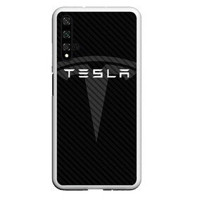 Чехол для Honor 20 с принтом TESLA (1) , Силикон | Область печати: задняя сторона чехла, без боковых панелей | Тематика изображения на принте: elon | elon musk | musk | space | tesla | автолюбитель | автомобиль | илон маск | тесла