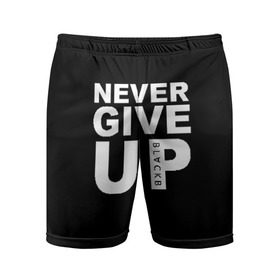 Мужские шорты 3D спортивные с принтом NEVER GIVE UP САЛАХ ,  |  | liverpool | never give up | salah | ливерпуль | салах
