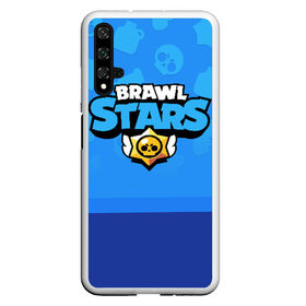 Чехол для Honor 20 с принтом Brawl Stars , Силикон | Область печати: задняя сторона чехла, без боковых панелей | Тематика изображения на принте: brawl | bs | fails | leon | stars | supercell | tick | бой | босс | бравл | броубол | бс | герои | драка | звезд | осада | сейф | старс | цель