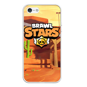 Чехол для iPhone 5/5S матовый с принтом Brawl Stars , Силикон | Область печати: задняя сторона чехла, без боковых панелей | brawl | bs | fails | leon | stars | supercell | tick | бой | босс | бравл | броубол | бс | герои | драка | звезд | осада | сейф | старс | цель