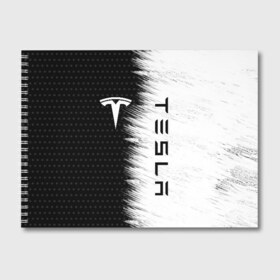 Альбом для рисования с принтом TESLA (2) , 100% бумага
 | матовая бумага, плотность 200 мг. | elon | elon musk | musk | space | tesla | автолюбитель | автомобиль | илон маск | тесла