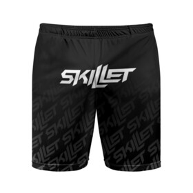 Мужские шорты спортивные с принтом SKILLET ,  |  | skillet