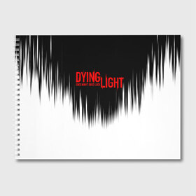 Альбом для рисования с принтом DYING LIGHT , 100% бумага
 | матовая бумага, плотность 200 мг. | dying light | dying light 2 | даинг лайт