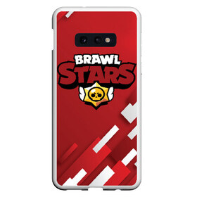 Чехол для Samsung S10E с принтом Brawl Stars , Силикон | Область печати: задняя сторона чехла, без боковых панелей | brawl | bs | fails | leon | stars | supercell | tick | бой | босс | бравл | броубол | бс | герои | драка | звезд | осада | сейф | старс | цель