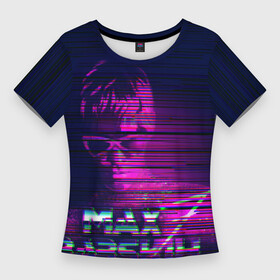 Женская футболка 3D Slim с принтом Max Barskih ,  |  | max barskih | макс барских | моялюбовь | неземная | певец