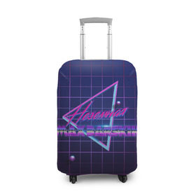 Чехол для чемодана 3D с принтом Макс Барских , 86% полиэфир, 14% спандекс | двустороннее нанесение принта, прорези для ручек и колес | макс барских | неземная | певец