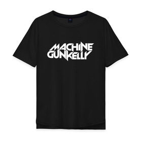 Мужская футболка хлопок Oversize с принтом MACHINE GUN KELLY , 100% хлопок | свободный крой, круглый ворот, “спинка” длиннее передней части | colson | diablo | gun | hotel | kelly | mgk | ган | келли | колсон | машин | мгк | мджикей