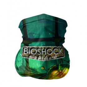 Бандана-труба 3D с принтом BIOSHOCK , 100% полиэстер, ткань с особыми свойствами — Activecool | плотность 150‒180 г/м2; хорошо тянется, но сохраняет форму | Тематика изображения на принте: bioshock | bioshock infinite | биошок | букер | элизабет