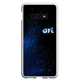 Чехол для Samsung S10E с принтом ORI , Силикон | Область печати: задняя сторона чехла, без боковых панелей | blind | forest | game | games | gumo | kuro | naru | nibel | ori | owl | will | wisps | воля | гумо | игра | игры | куро | лес | нару | нибель | огней | ори | платформер | слепой | совенок