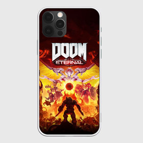 Чехол для iPhone 12 Pro Max с принтом DOOM Eternal , Силикон |  | 2019 | bethesda | demon | doom | eternal | ethernal | game | games | logo | monster | runes | демон | дум | дуум | етернал | игра | игры | какодемон | кровь | лого | логотип | монстр | монстры | руны | символ | этернал