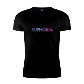 Мужская футболка премиум с принтом сериал Euphoria , 92% хлопок, 8% лайкра | приталенный силуэт, круглый вырез ворота, длина до линии бедра, короткий рукав | zendaya | зендея | ру беннетт | сериал euphoria | эйфория