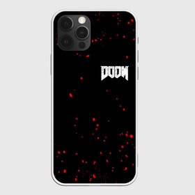 Чехол для iPhone 12 Pro с принтом DOOM , силикон | область печати: задняя сторона чехла, без боковых панелей | 2019 | bethesda | demon | doom | eternal | ethernal | game | games | logo | monster | runes | wood | демон | дум | дуум | етернал | игра | игры | какодемон | лого | логотип | монстр | монстры | руны | символ | этернал