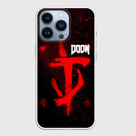 Чехол для iPhone 13 Pro с принтом DOOM ,  |  | 2019 | bethesda | demon | doom | eternal | ethernal | game | games | logo | monster | runes | демон | дум | дуум | етернал | игра | игры | какодемон | кровь | лого | логотип | монстр | монстры | руны | символ | этернал