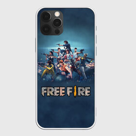 Чехол для iPhone 12 Pro Max с принтом Free Fire , Силикон |  | battlegrounds | fire | free | garena | гарена | фаер | фри