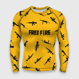 Мужской рашгард 3D с принтом GARENA FREE FIRE ,  |  | Тематика изображения на принте: free fire | garena free fire | гарена 3 | гарена фри | гарена фри фаер | гарено. | игра garena