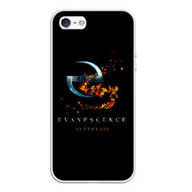 Чехол для iPhone 5/5S матовый с принтом Evanescence , Силикон | Область печати: задняя сторона чехла, без боковых панелей | Тематика изображения на принте: evanescence | альтернативный | готик | группа | джен маджура | евенсис | исчезновение | метал | рок | тим маккорд | трой маклоухорн | уилл хант | хард | эванесенс | эми ли