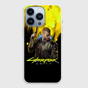 Чехол для iPhone 13 Pro с принтом CYBERPUNK 2077 ,  |  | Тематика изображения на принте: 2077 | cyber | cyberpunk | demon | glitch | keanu | logo | punk | reeves | samurai | symbol | team | trauma | глитч | демон | киану | кибер | киберпанк | клан | лого | логотип | огонь | панк | ривз | самурай | символ