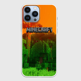 Чехол для iPhone 13 Pro Max с принтом MINECRAFT ,  |  | Тематика изображения на принте: craft | creeper | dungeon | dungeons | earth | game | logo | mine | minecraft | mobile | online | дунгеонс | земля | зомбиы | игра | крипер | лого | майкрафт | майнкрафт | мобайл | онлайн | подземелье | подземелья