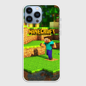 Чехол для iPhone 13 Pro Max с принтом MINECRAFT ,  |  | Тематика изображения на принте: craft | creeper | dungeon | dungeons | earth | game | logo | mine | minecraft | mobile | online | дунгеонс | земля | зомбиы | игра | крипер | лого | майкрафт | майнкрафт | мобайл | онлайн | подземелье | подземелья