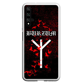 Чехол для Honor 20 с принтом Burzum Algiz Rune , Силикон | Область печати: задняя сторона чехла, без боковых панелей | Тематика изображения на принте: algiz | art | burz | burzum | horror | logo | merch | music | rune | альгиз | арт | бурз | бурзум | варг викернес | группа | логотип | мерч | метал | мистика | музыка | надпись | норвегия | норвежская группа | норги | руна | толкиен