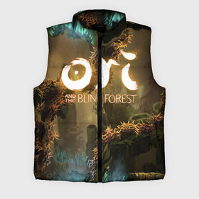 Мужской жилет утепленный 3D с принтом Ori and the Blind Forest ,  |  | blind forest | ori | sein | белка | гумо | кошка | куро | лиса | нару | непроглядный лес | ори | платформер | птенец | сейн | сова