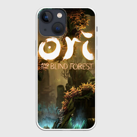 Чехол для iPhone 13 mini с принтом Ori and the Blind Forest ,  |  | blind forest | ori | sein | белка | гумо | кошка | куро | лиса | нару | непроглядный лес | ори | платформер | птенец | сейн | сова