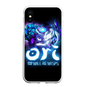 Чехол для iPhone XS Max матовый с принтом Ori and the Blind Forest , Силикон | Область печати: задняя сторона чехла, без боковых панелей | Тематика изображения на принте: blind forest | ori | sein | белка | гумо | кошка | куро | лиса | нару | непроглядный лес | ори | платформер | птенец | сейн | сова