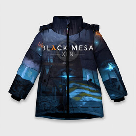 Зимняя куртка для девочек 3D с принтом HALF-LIFE - Black Mesa XEN , ткань верха — 100% полиэстер; подклад — 100% полиэстер, утеплитель — 100% полиэстер. | длина ниже бедра, удлиненная спинка, воротник стойка и отстегивающийся капюшон. Есть боковые карманы с листочкой на кнопках, утяжки по низу изделия и внутренний карман на молнии. 

Предусмотрены светоотражающий принт на спинке, радужный светоотражающий элемент на пуллере молнии и на резинке для утяжки. | black | counter | csgo | freeman | gordon | half | half life | halflife | lambda | life | logo | mesa | portal | strike | xen | гордон | контр | лайф | лого | портал | символ | страйк | фримен | халф | халф лайф | халфлайф
