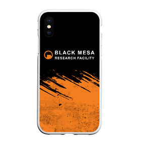 Чехол для iPhone XS Max матовый с принтом BLACK MESA (Half-Life) , Силикон | Область печати: задняя сторона чехла, без боковых панелей | black | counter | csgo | freeman | gordon | half | half life | halflife | lambda | life | logo | mesa | portal | strike | xen | гордон | контр | лайф | лого | портал | символ | страйк | фримен | халф | халф лайф | халфлайф