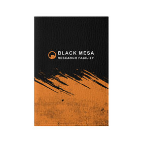 Обложка для паспорта матовая кожа с принтом BLACK MESA (Half-Life) , натуральная матовая кожа | размер 19,3 х 13,7 см; прозрачные пластиковые крепления | Тематика изображения на принте: black | counter | csgo | freeman | gordon | half | half life | halflife | lambda | life | logo | mesa | portal | strike | xen | гордон | контр | лайф | лого | портал | символ | страйк | фримен | халф | халф лайф | халфлайф
