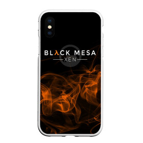 Чехол для iPhone XS Max матовый с принтом HALF-LIFE - Black Mesa XEN , Силикон | Область печати: задняя сторона чехла, без боковых панелей | Тематика изображения на принте: black | counter | csgo | freeman | gordon | half | half life | halflife | lambda | life | logo | mesa | portal | strike | xen | гордон | контр | лайф | лого | портал | символ | страйк | фримен | халф | халф лайф | халфлайф