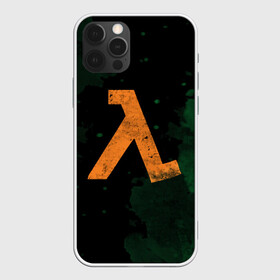 Чехол для iPhone 12 Pro с принтом HALF-LIFE - Lambda , силикон | область печати: задняя сторона чехла, без боковых панелей | black | counter | csgo | freeman | gordon | half | half life | halflife | lambda | life | logo | mesa | portal | strike | xen | гордон | контр | лайф | лого | портал | символ | страйк | фримен | халф | халф лайф | халфлайф