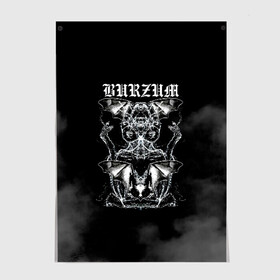 Постер с принтом Burzum , 100% бумага
 | бумага, плотность 150 мг. Матовая, но за счет высокого коэффициента гладкости имеет небольшой блеск и дает на свету блики, но в отличии от глянцевой бумаги не покрыта лаком | burz | burzum | byelobog | cymophane | darkthrone | deathlike silence | mayhem | misanthropy | old funeral | блэк метал | бурзум | бурзун | варг викернес | дарк эмбиент | метал | тьма