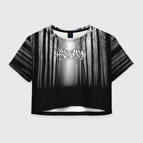 Женская футболка Crop-top 3D с принтом Burzum , 100% полиэстер | круглая горловина, длина футболки до линии талии, рукава с отворотами | burz | burzum | byelobog | cymophane | darkthrone | deathlike silence | mayhem | misanthropy | old funeral | блэк метал | бурзум | бурзун | варг викернес | дарк эмбиент | метал | тьма