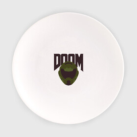 Тарелка с принтом DOOM , фарфор | диаметр - 210 мм
диаметр для нанесения принта - 120 мм | doom | doom eternal | game | minimalism | игры | минимализм