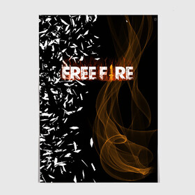Постер с принтом FREE FIRE , 100% бумага
 | бумага, плотность 150 мг. Матовая, но за счет высокого коэффициента гладкости имеет небольшой блеск и дает на свету блики, но в отличии от глянцевой бумаги не покрыта лаком | free fire | free fire pc | game | garena | mobile game | royale | trsffb | битва онлайн | гарена | игра | огонь | свободный огонь | фри фаер