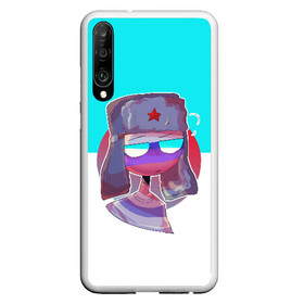 Чехол для Honor P30 с принтом CountryHumans - Россия , Силикон | Область печати: задняя сторона чехла, без боковых панелей | balls | country | countryballs | countryhumans | fandom | flag | flags | humans | russia | ussr | болз | кантри | кантриболз | кантрихуманс | россия | ссср | страна | страны | флаг | флаги | фэндом | хуманс | хьюманс