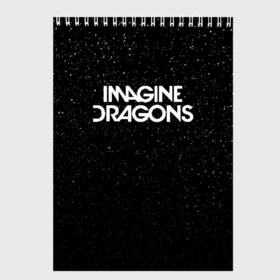 Скетчбук с принтом IMAGINE DRAGONS (КАПЮШОН) , 100% бумага
 | 48 листов, плотность листов — 100 г/м2, плотность картонной обложки — 250 г/м2. Листы скреплены сверху удобной пружинной спиралью | evolve | id | imagine dragons | драконы | ид