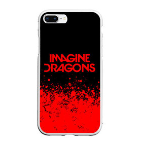 Чехол для iPhone 7Plus/8 Plus матовый с принтом IMAGINE DRAGONS , Силикон | Область печати: задняя сторона чехла, без боковых панелей | evolve | id | imagine dragons | драконы | ид