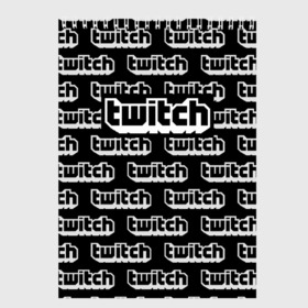 Скетчбук с принтом TWITCH , 100% бумага
 | 48 листов, плотность листов — 100 г/м2, плотность картонной обложки — 250 г/м2. Листы скреплены сверху удобной пружинной спиралью | game | gamer | logo | trend | twitch | twitties | игры | логотип | мода | надписи | стрим | твитч | тренд