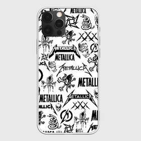 Чехол для iPhone 12 Pro Max с принтом METALLICA LOGOBOMBING , Силикон |  | matters metallica | metallica | metallica else | metallica nothing | metallicas metallica | nothing else | металлика | металлика.