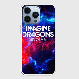 Чехол для iPhone 13 Pro с принтом IMAGINE DRAGONS ,  |  | Тематика изображения на принте: evolve | id | imagine dragons | драконы | ид