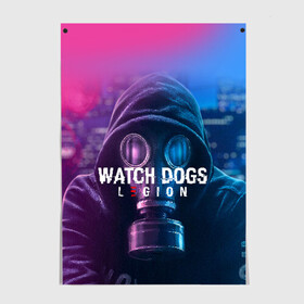 Постер с принтом WATCH DOGS LEGION , 100% бумага
 | бумага, плотность 150 мг. Матовая, но за счет высокого коэффициента гладкости имеет небольшой блеск и дает на свету блики, но в отличии от глянцевой бумаги не покрыта лаком | ded sec | fox | hacker | legion | watch dogs | watch dogs 2 | watch dogs legion | легион | хакер