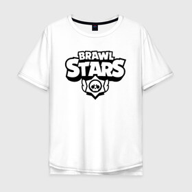 Мужская футболка хлопок Oversize с принтом BRAWL STARS , 100% хлопок | свободный крой, круглый ворот, “спинка” длиннее передней части | android | brawl stars | colt | crow | games | leon | penny | poco. | shelly | spike | wanted | брав | бравл старс | звезды | игры | мобильные игры | старс
