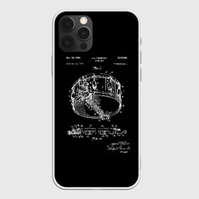 Чехол для iPhone 12 Pro Max с принтом Patent - snare drum , Силикон |  | Тематика изображения на принте: patent | барабан | идея | история | музыка | патент | разработка | чертеж | чертежи