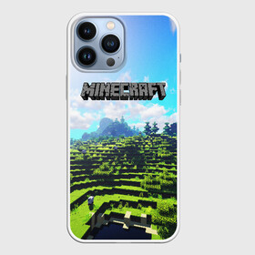 Чехол для iPhone 13 Pro Max с принтом MINECRAFT ,  |  | Тематика изображения на принте: craft | creeper | dungeon | dungeons | earth | game | logo | mine | minecraft | mobile | online | дунгеонс | земля | зомби | игра | крипер | лого | майкрафт | майнкрафт | мобайл | онлайн | подземелье | подземелья