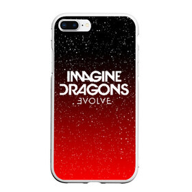 Чехол для iPhone 7Plus/8 Plus матовый с принтом IMAGINE DRAGONS , Силикон | Область печати: задняя сторона чехла, без боковых панелей | evolve | id | imagine dragons | драконы | ид
