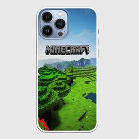 Чехол для iPhone 13 Pro Max с принтом MINECRAFT ,  |  | Тематика изображения на принте: craft | creeper | dungeon | dungeons | earth | game | logo | mine | minecraft | mobile | online | дунгеонс | земля | зомби | игра | крипер | лого | майкрафт | майнкрафт | мобайл | онлайн | подземелье | подземелья